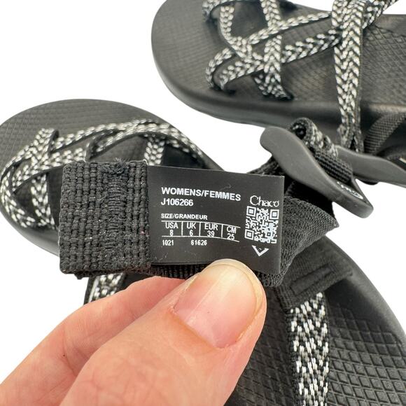 Chaco NEW Women's ZX2 Dual Strap Black & Gray Outdoor Performance Sandals - Picture 10 of 11